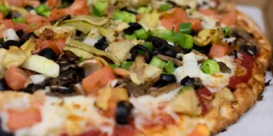 VEGGIE PIZZA image
